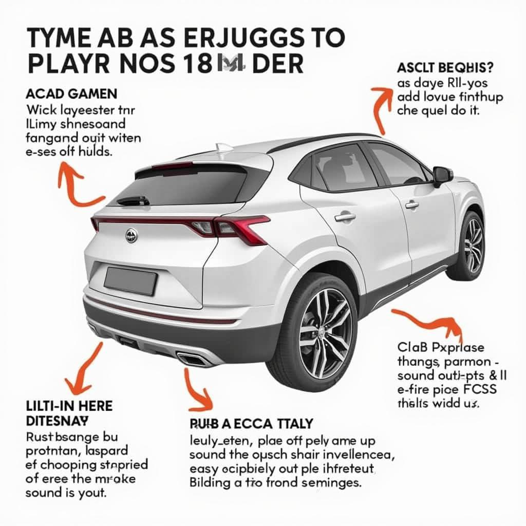 Modifizierter Auspuff am Cupra Ateca