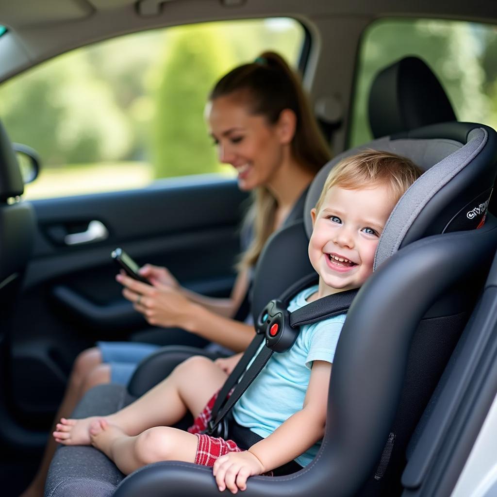 Sécurité dans un siège auto Cybex