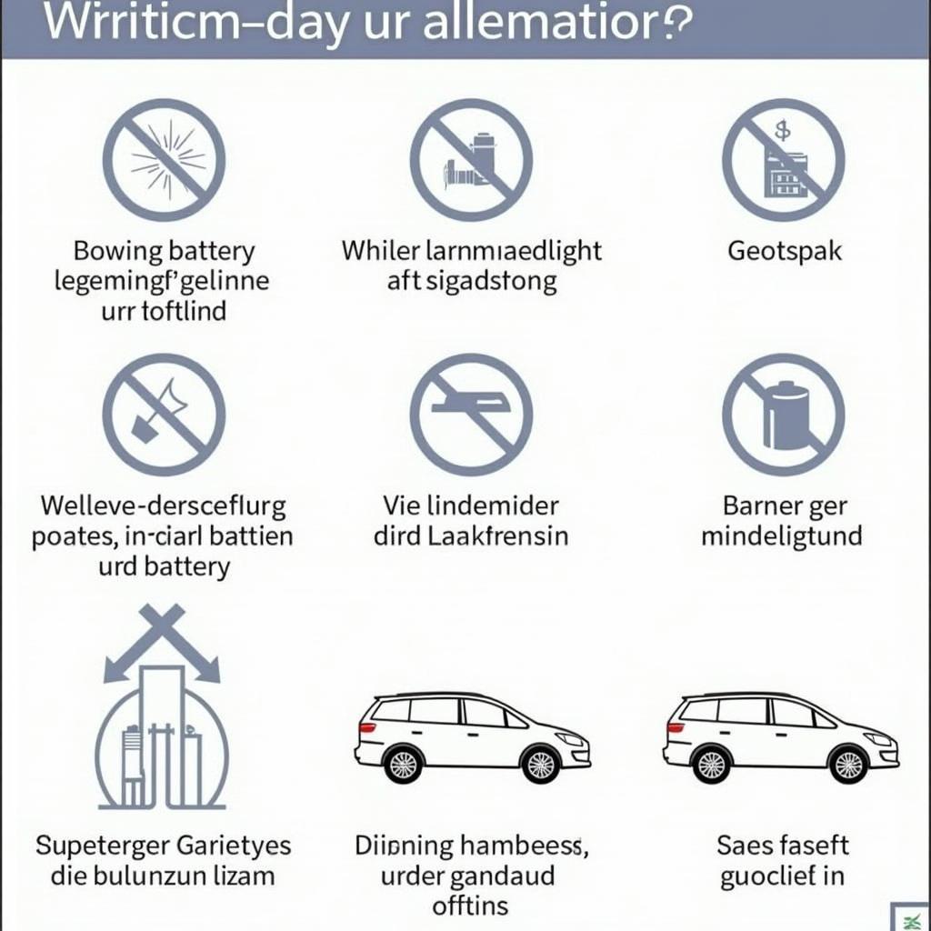 Symptome einer defekten Lichtmaschine Opel Zafira