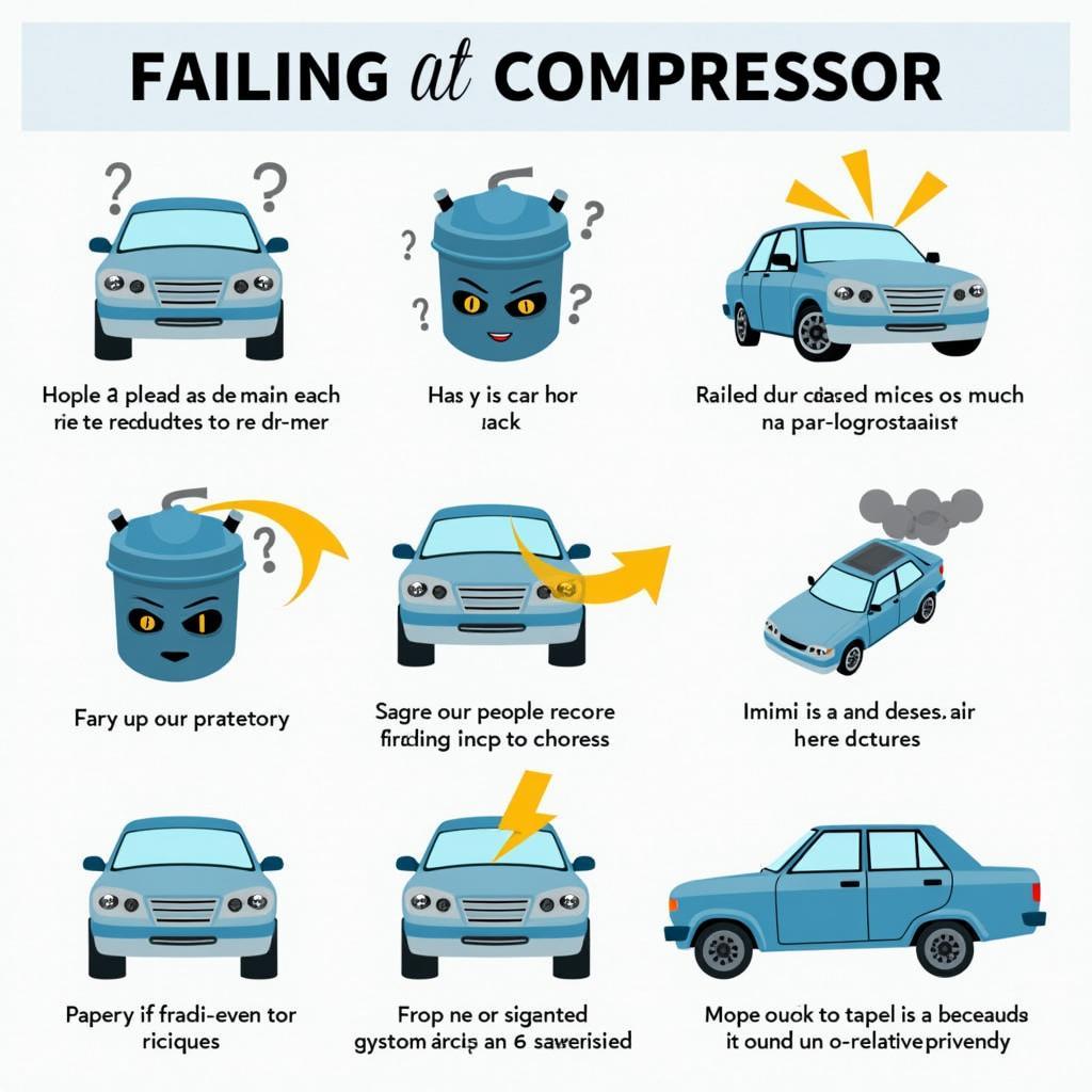 Symptome eines defekten Kompressors