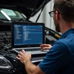 Verwendung von Diagnosesoftware in der Autoreparatur