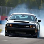 Dodge Challenger Hellcat Verbrauch auf der Rennstrecke