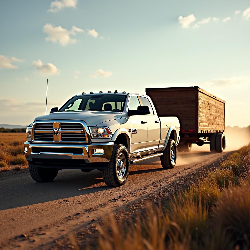 Dodge Ram 2500: Ein leistungsfähiger Pickup Truck im Einsatz