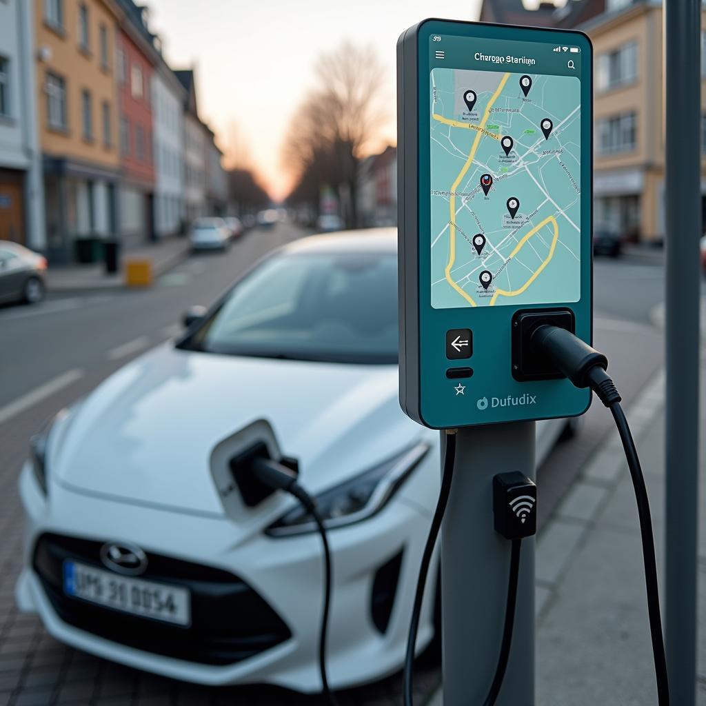 Elektroauto laden in Düsseldorf: Übersicht über Ladestationen.