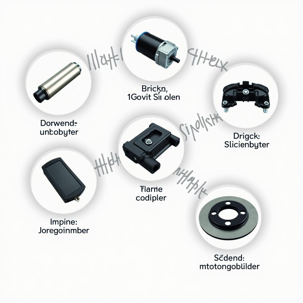 Aufbau einer elektromechanischen Bremse