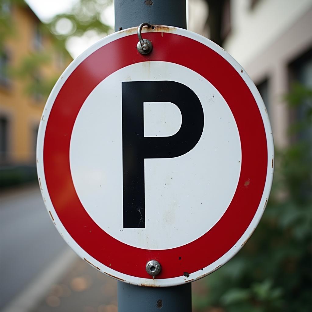 Schild "Privatparkplatz"