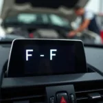 Fehlercodeanzeige F F F F im Fahrzeugdiagnosesystem