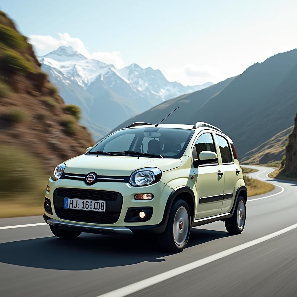 Fiat Panda Hybrid Test auf der Strasse: Bewertung der Fahreigenschaften unter realistischen Bedingungen.