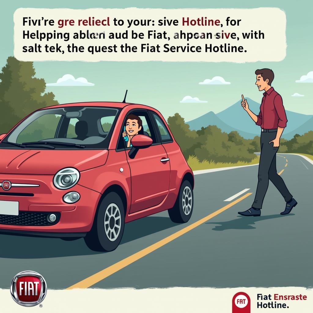 Fiat Pannenhilfe über die Service Hotline