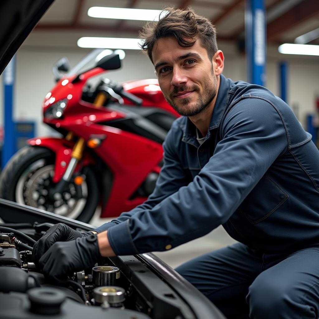 Fireblade Motorrad und Auto Reparatur Support