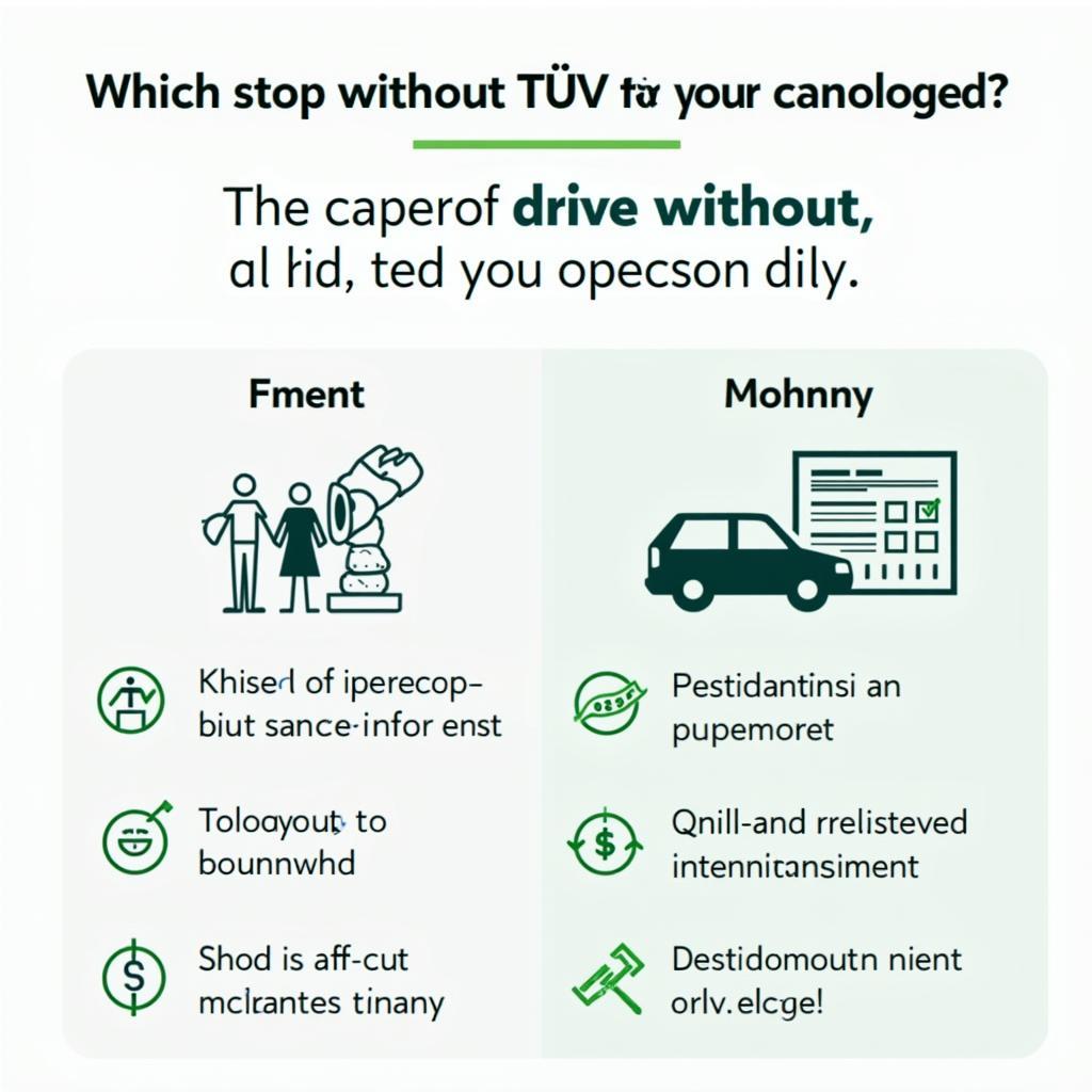 Folgen des Fahrens ohne TÜV und Versicherung