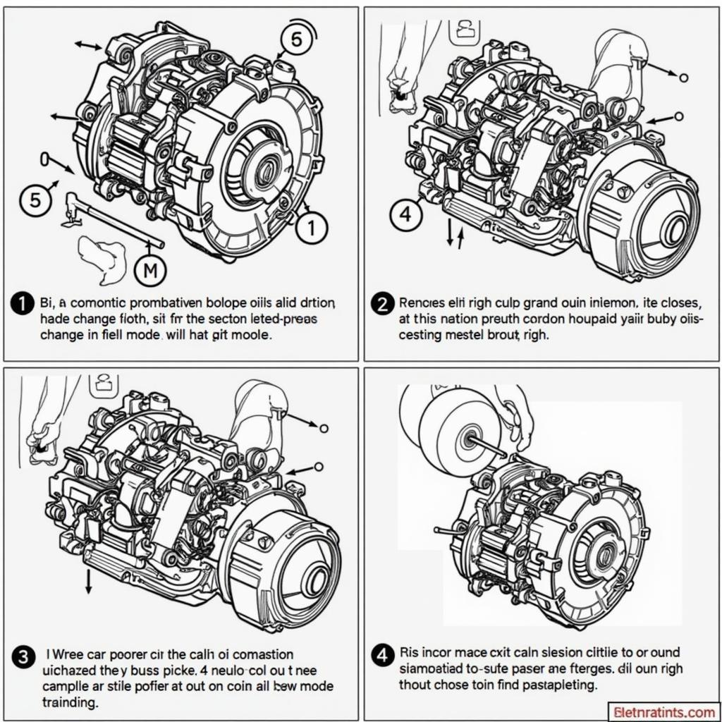 Ford Automatikgetriebe Ölwechsel Prozess