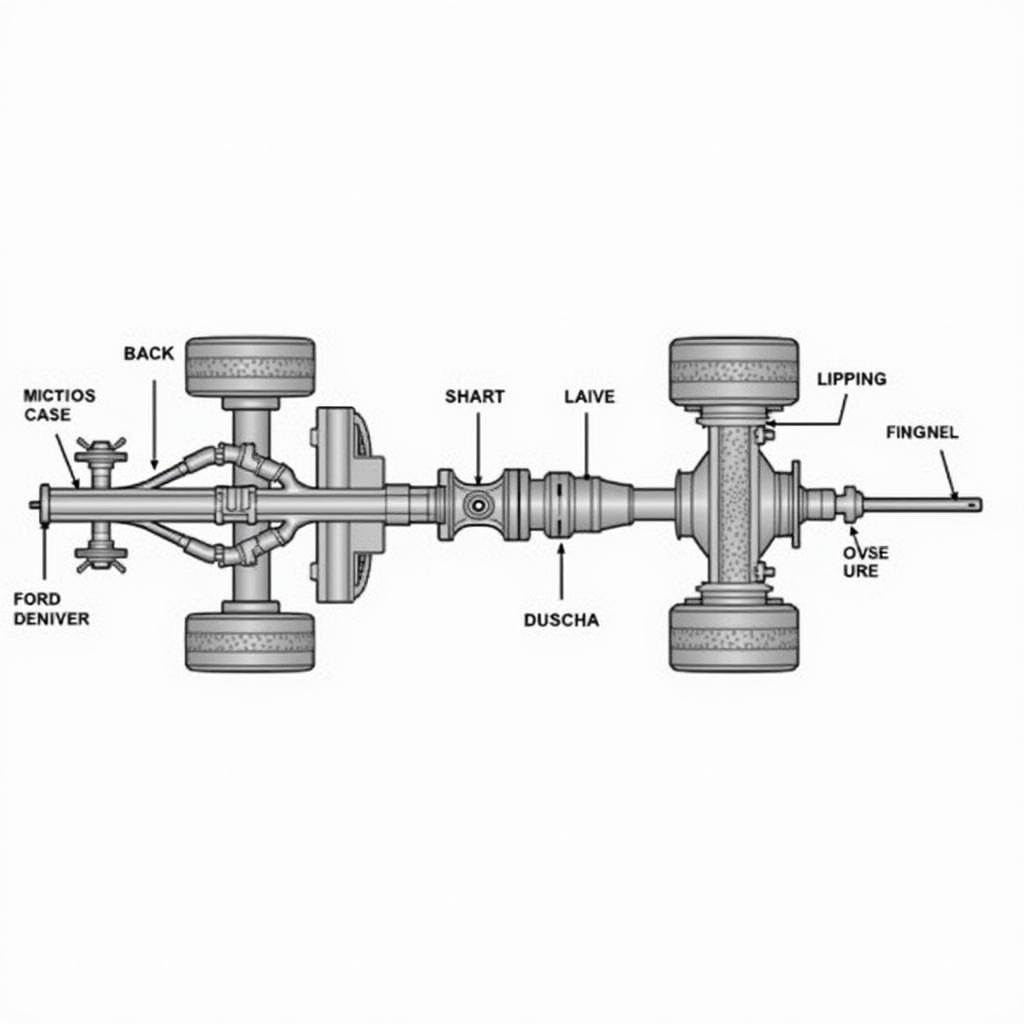 Ford E-Series 4x4 Antriebssystem im Detail