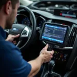 Ford Focus Hybrid Diagnose mit Scanner