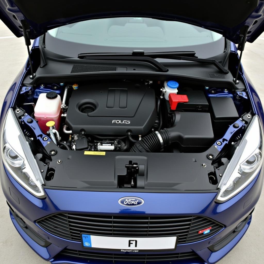 Ruang mesin Ford Focus Turnier