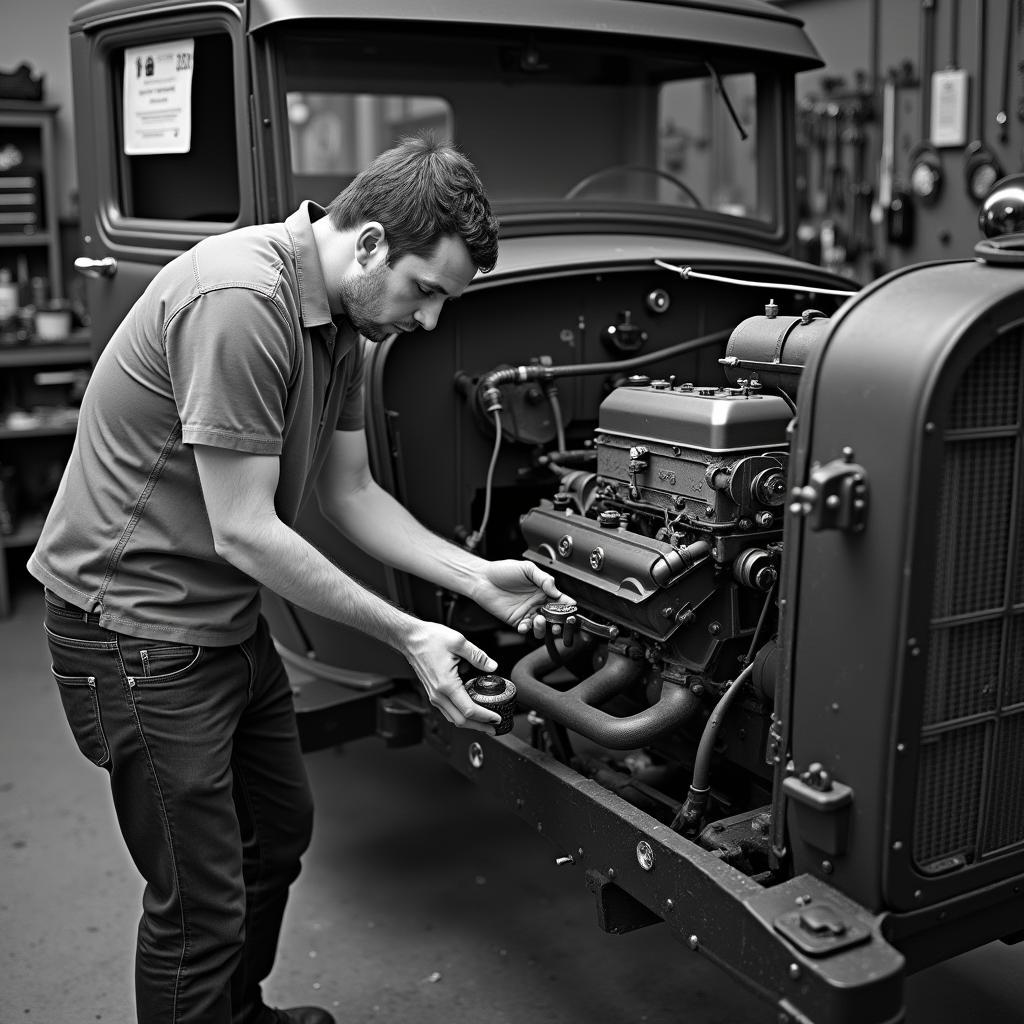 Ford Model A Truck Restaurierung