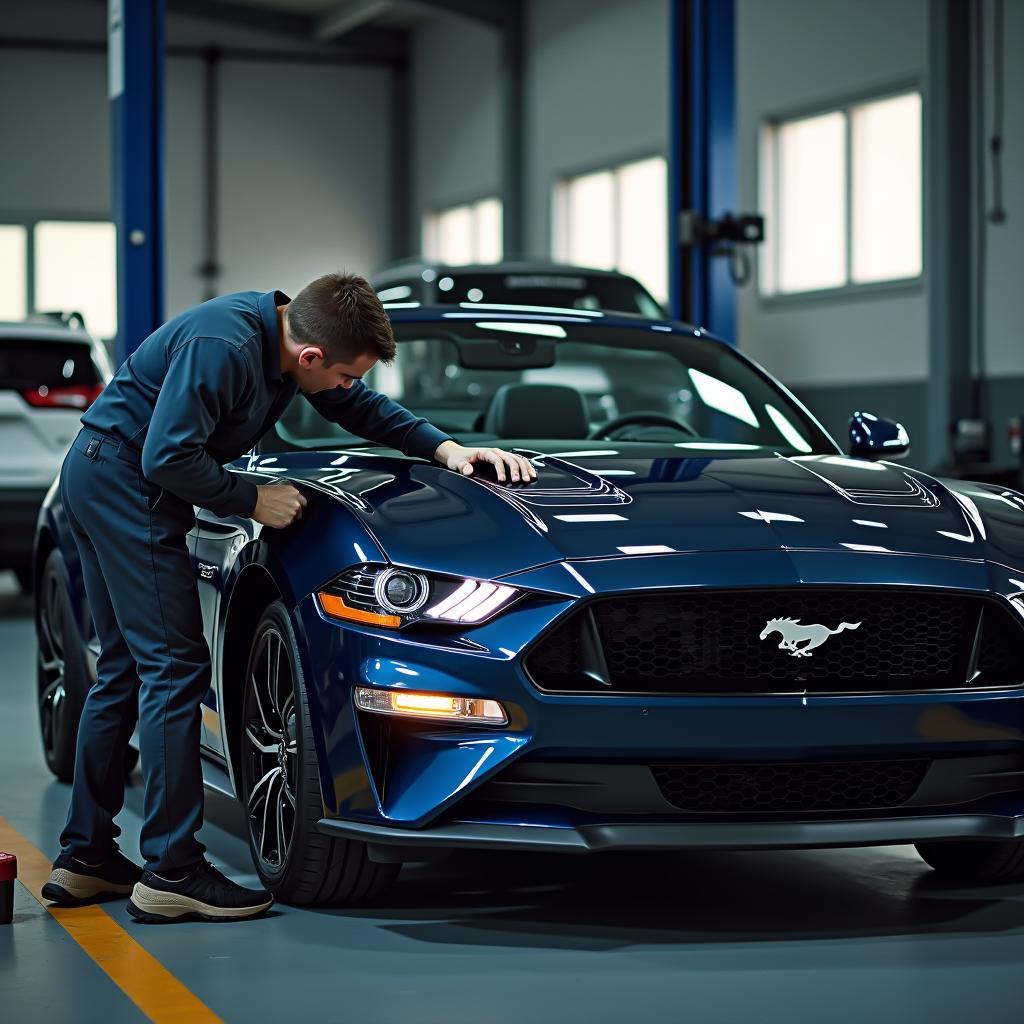 Ford Mustang Cabrio 2023: Wartung und Pflege