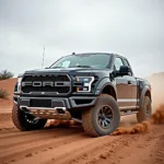 Ford Raptor Länge im Gelände