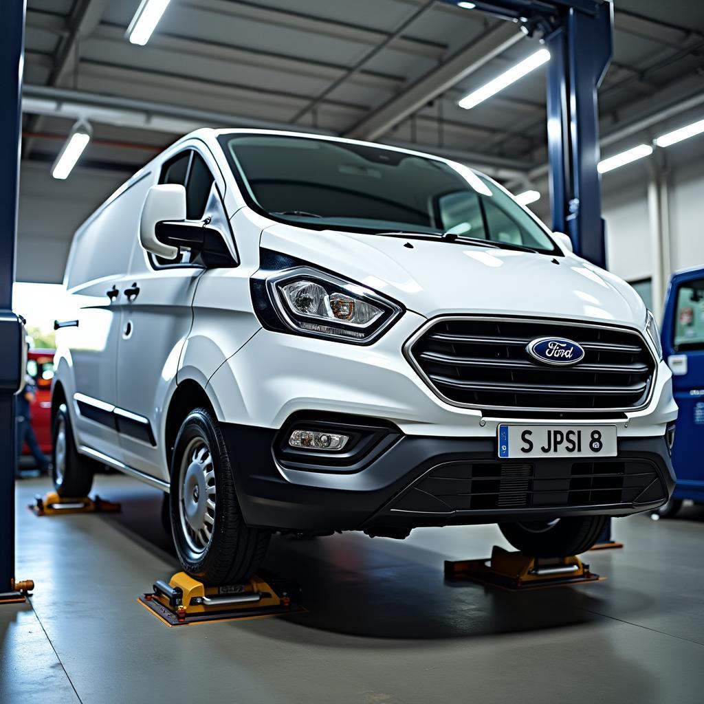 Ford Transit Custom Werkstatt Service