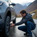 Auto Vorbereitung für die Schlucht Gardasee