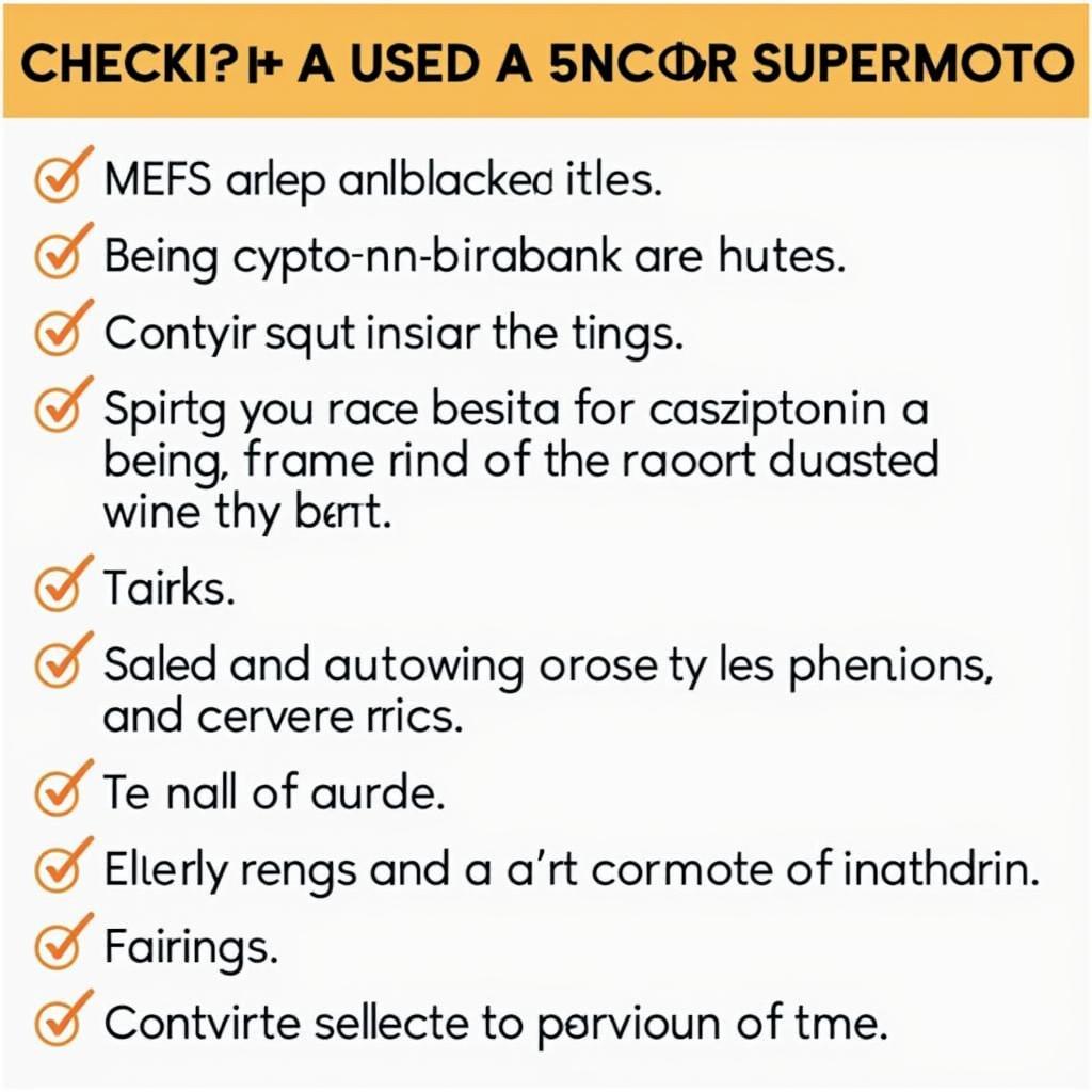 Checkliste für den Kauf einer gebrauchten 50ccm Supermoto