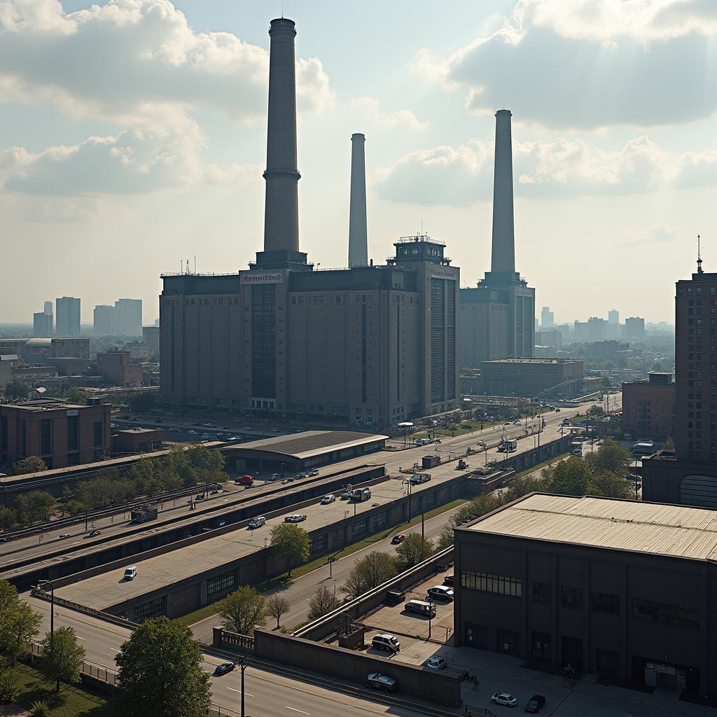 General Motors Fabrik in Detroit