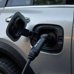 Ladeanschluss eines GLE Plug-in Hybrid