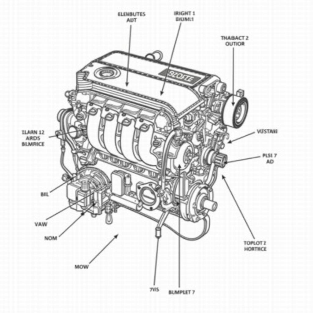 Schema Golf 7 motor