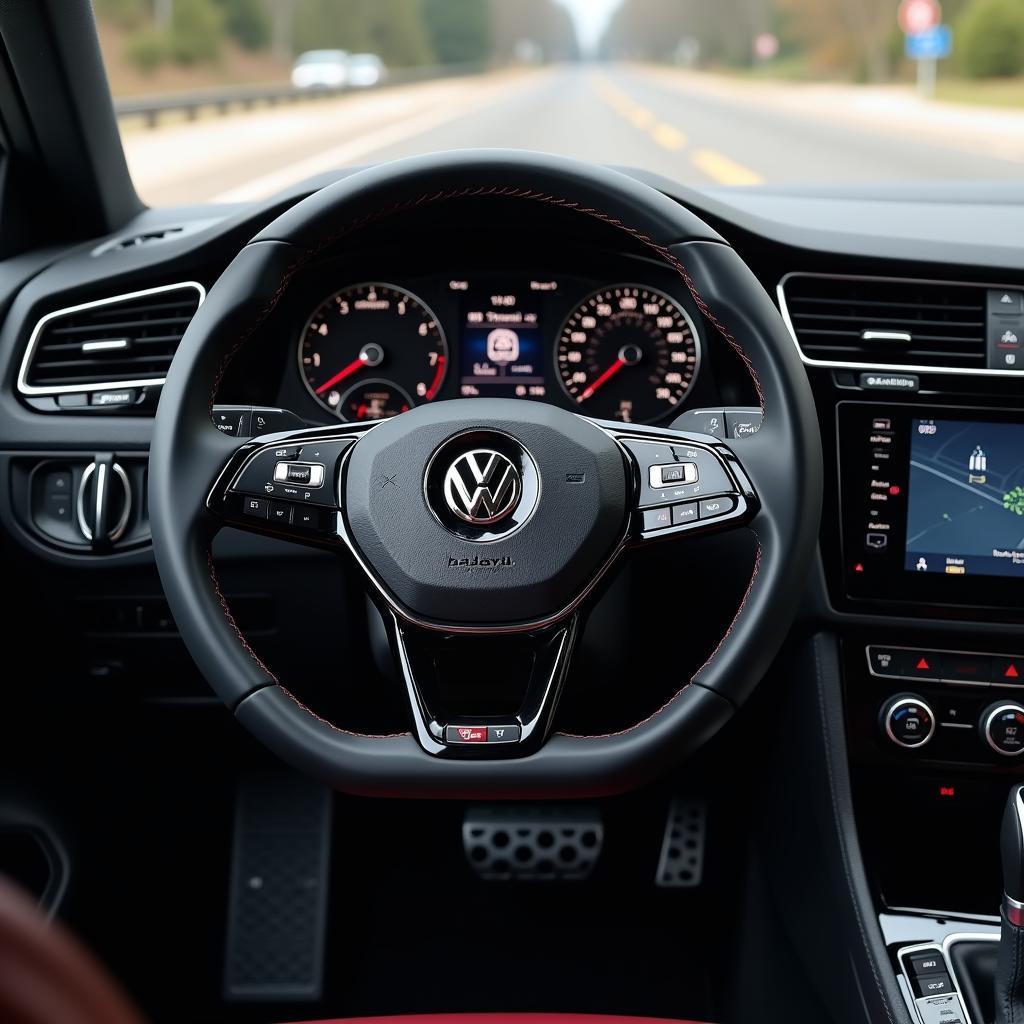 Golf 8 GTD Cockpit