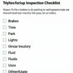 Checkliste für eine günstige Autoinspektion