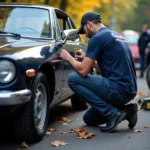 Auto Inspektion vor dem Hannover Cruising