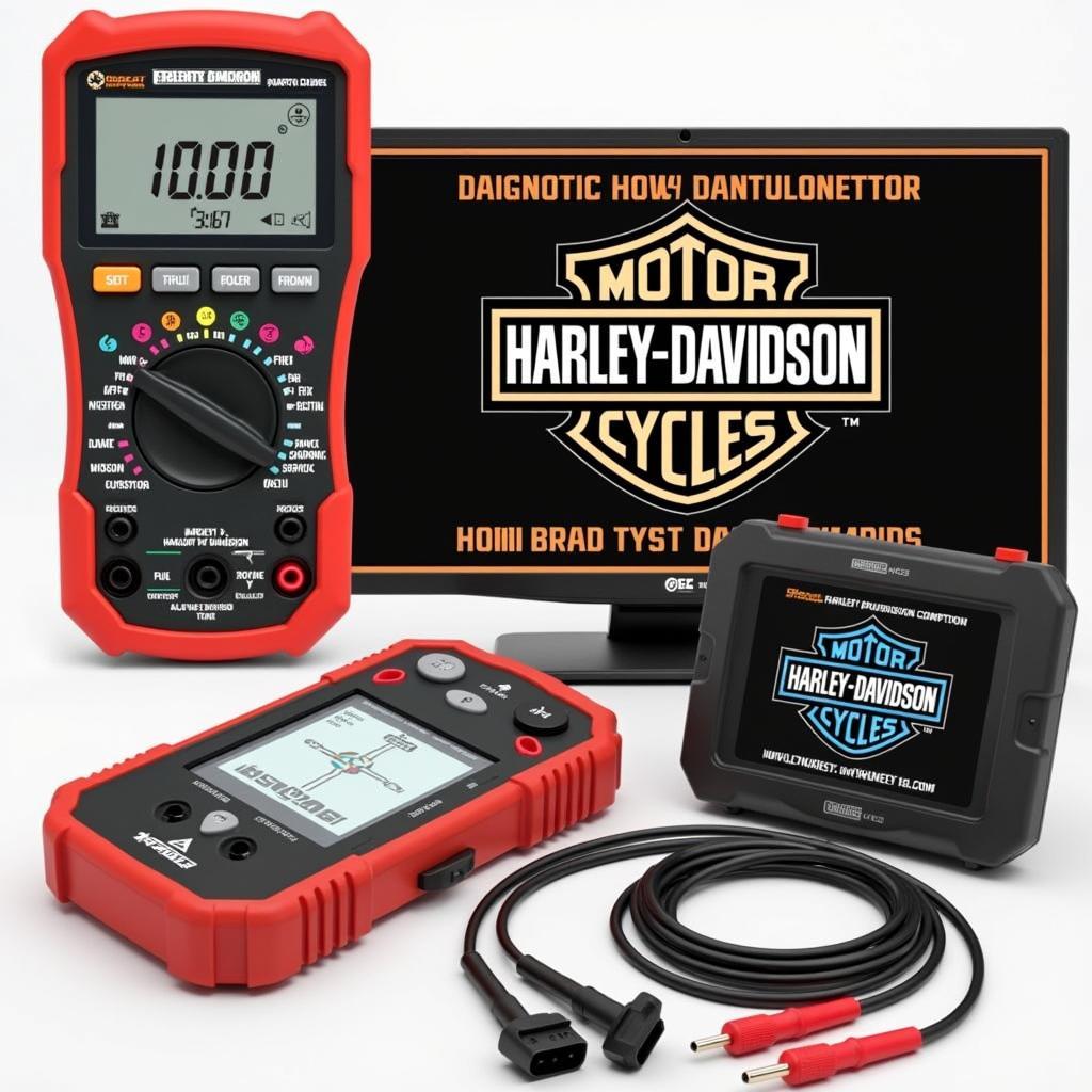 Harley Davidson Motor Diagnose Werkzeuge