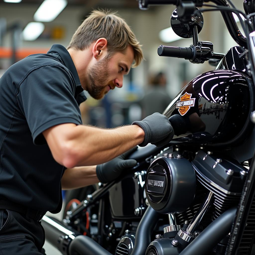 Harley Davidson Werkstatt Reparatur