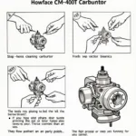 Honda CM 400T Vergaser Reinigung