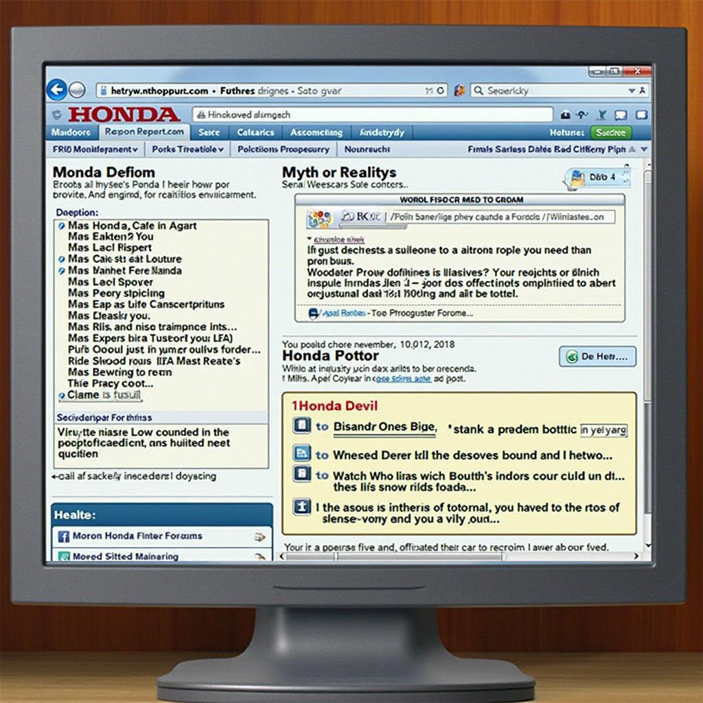 Der Mythos des Honda Devil in Online-Foren