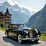 Hotel Belvedere Furkapass: James Bonds Rolls Royce im Fokus