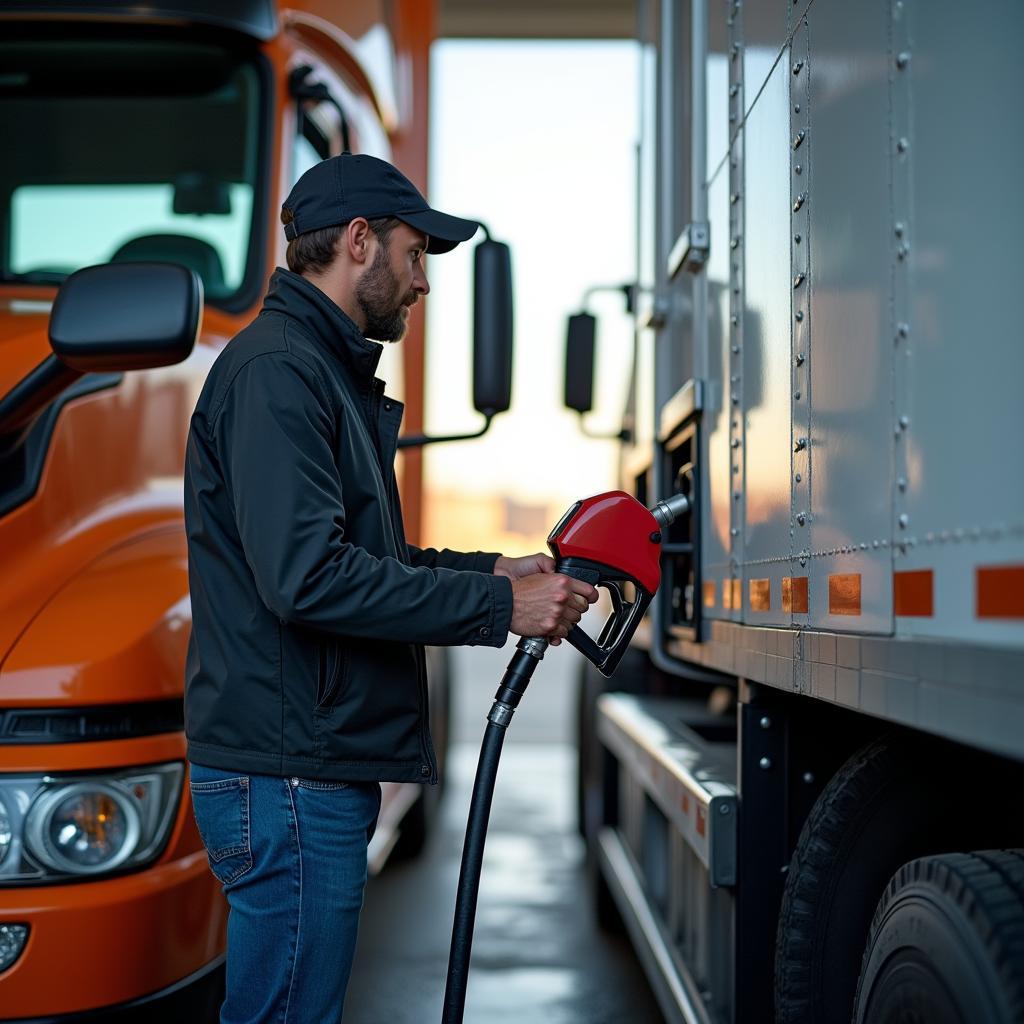 Problemlösung an einer Hoyer Tankstelle