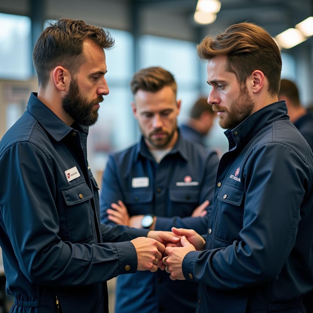 Experten-Team für Ivo Haas-Technik