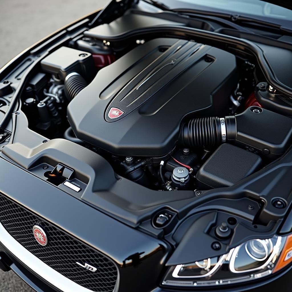 Jaguar XF 2013 Motorraum