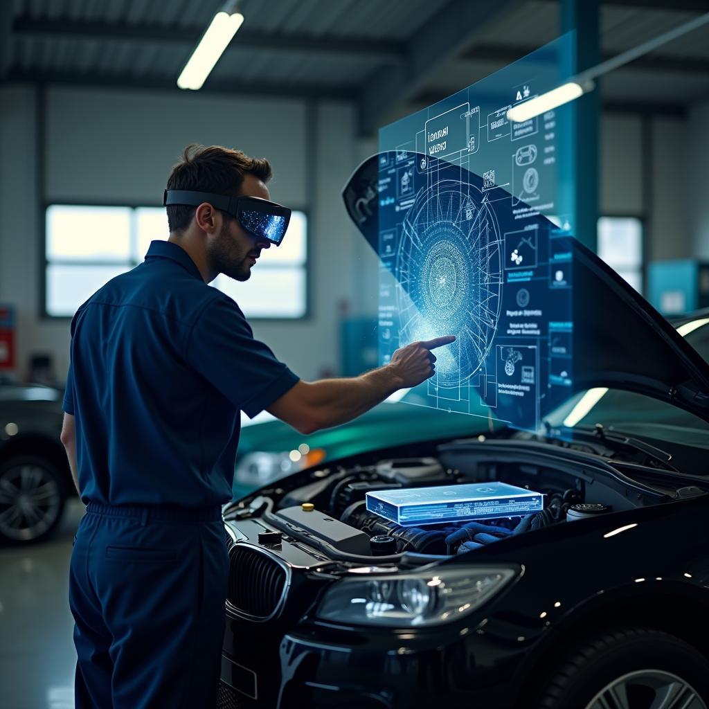 Kamera Zukunft Autoreparatur Technologie