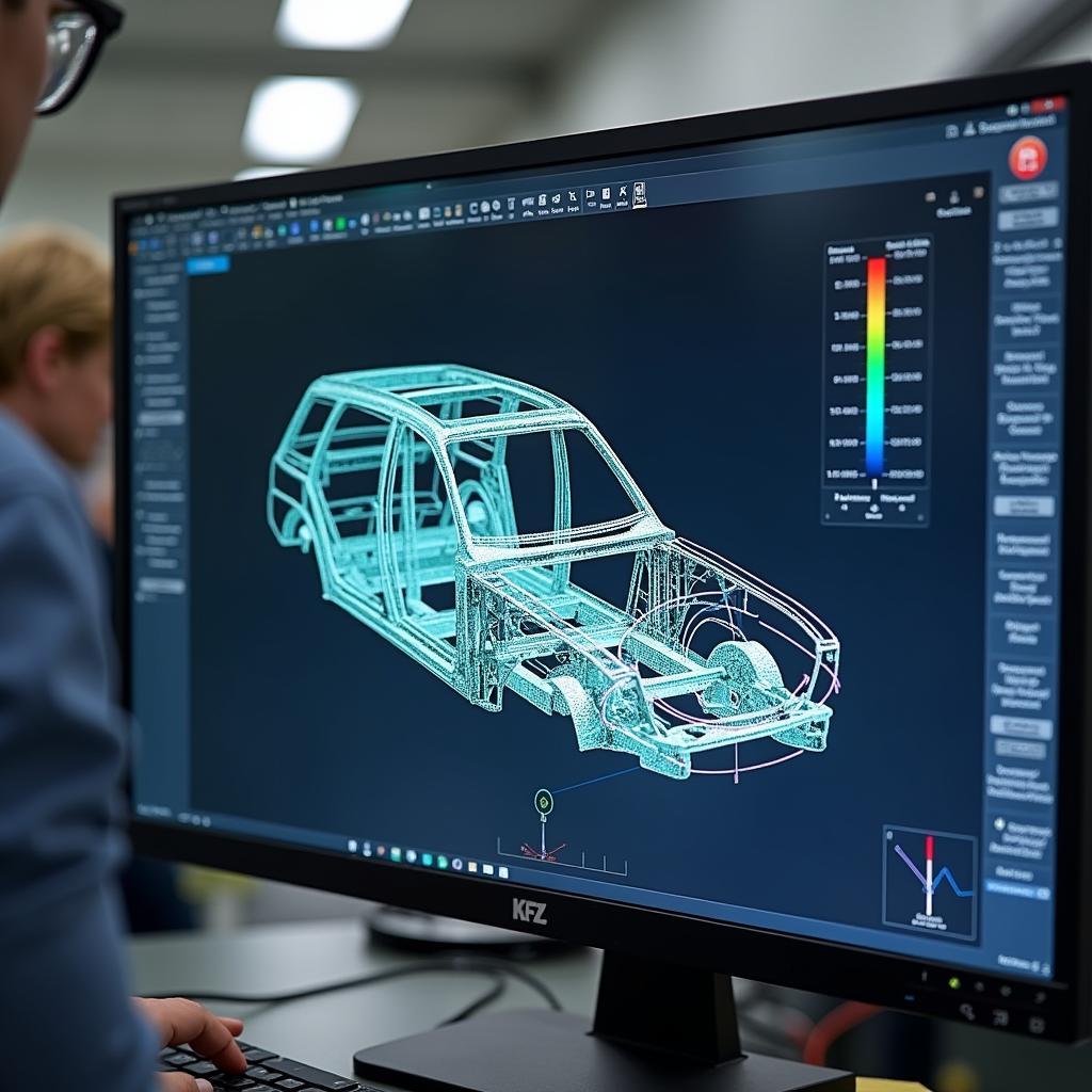 KFZ Richtbank Computergesteuerte Messtechnik