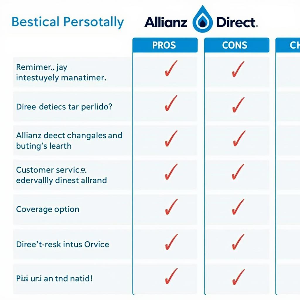 Vorteile und Nachteile der Allianz Direct Kfz-Versicherung