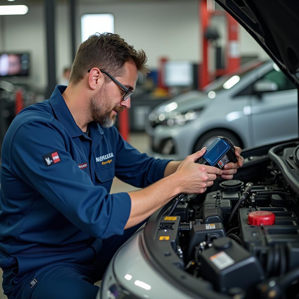 Klimaanlage Auto Wartung Fachmann