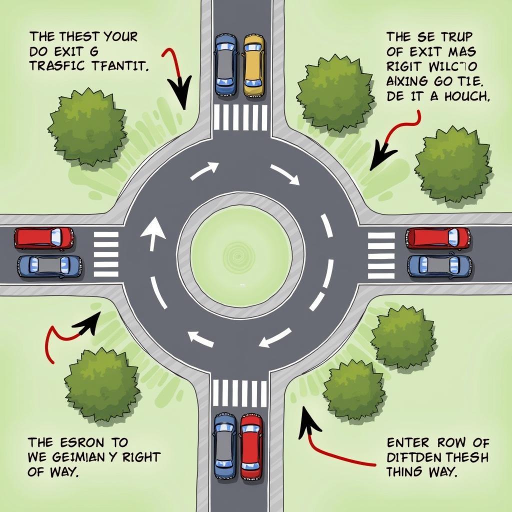 Regras de rotatória na Inglaterra explicadas para motoristas