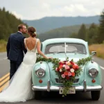 Kunstblumen für die Hochzeit: Perfekt für Auto-Enthusiasten