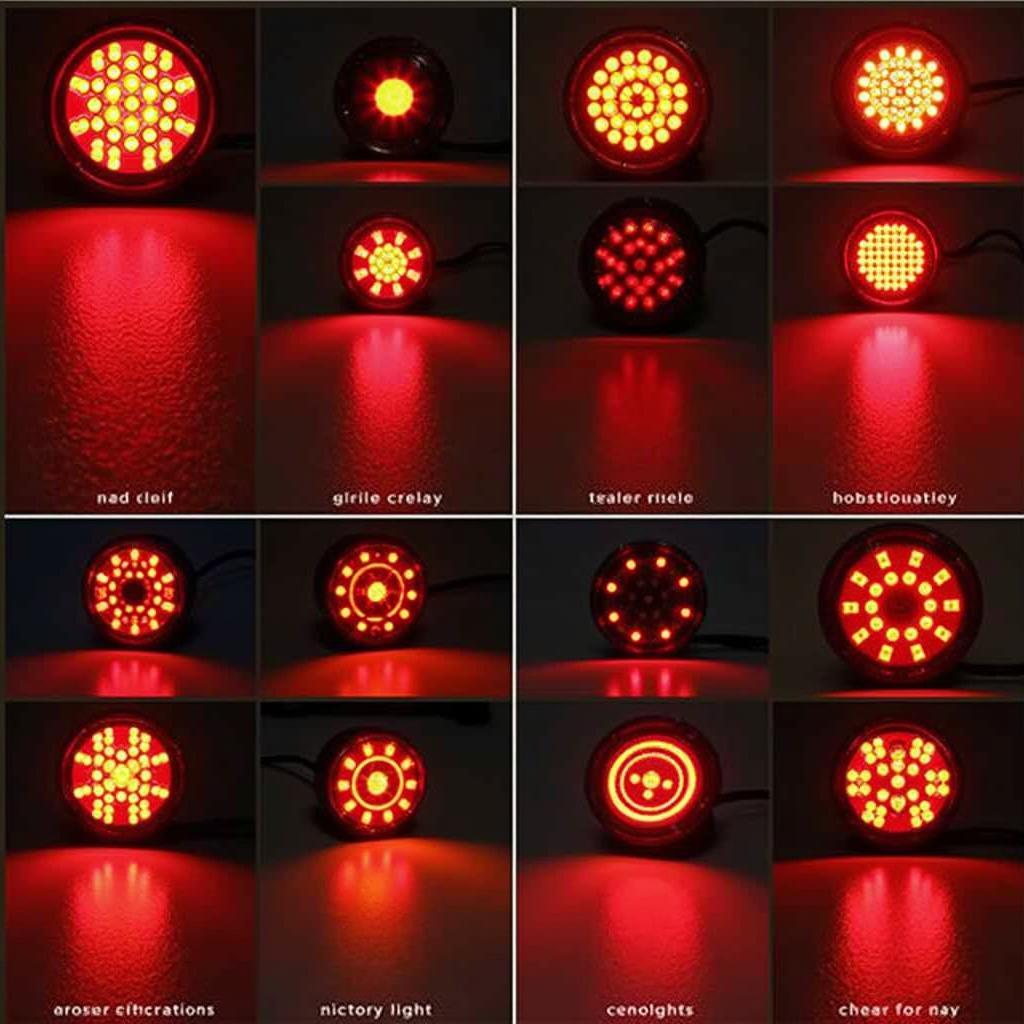 Verschiedene Typen von LED Anhänger Rückleuchten