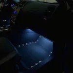 LED-Strips im Autoinnenraum