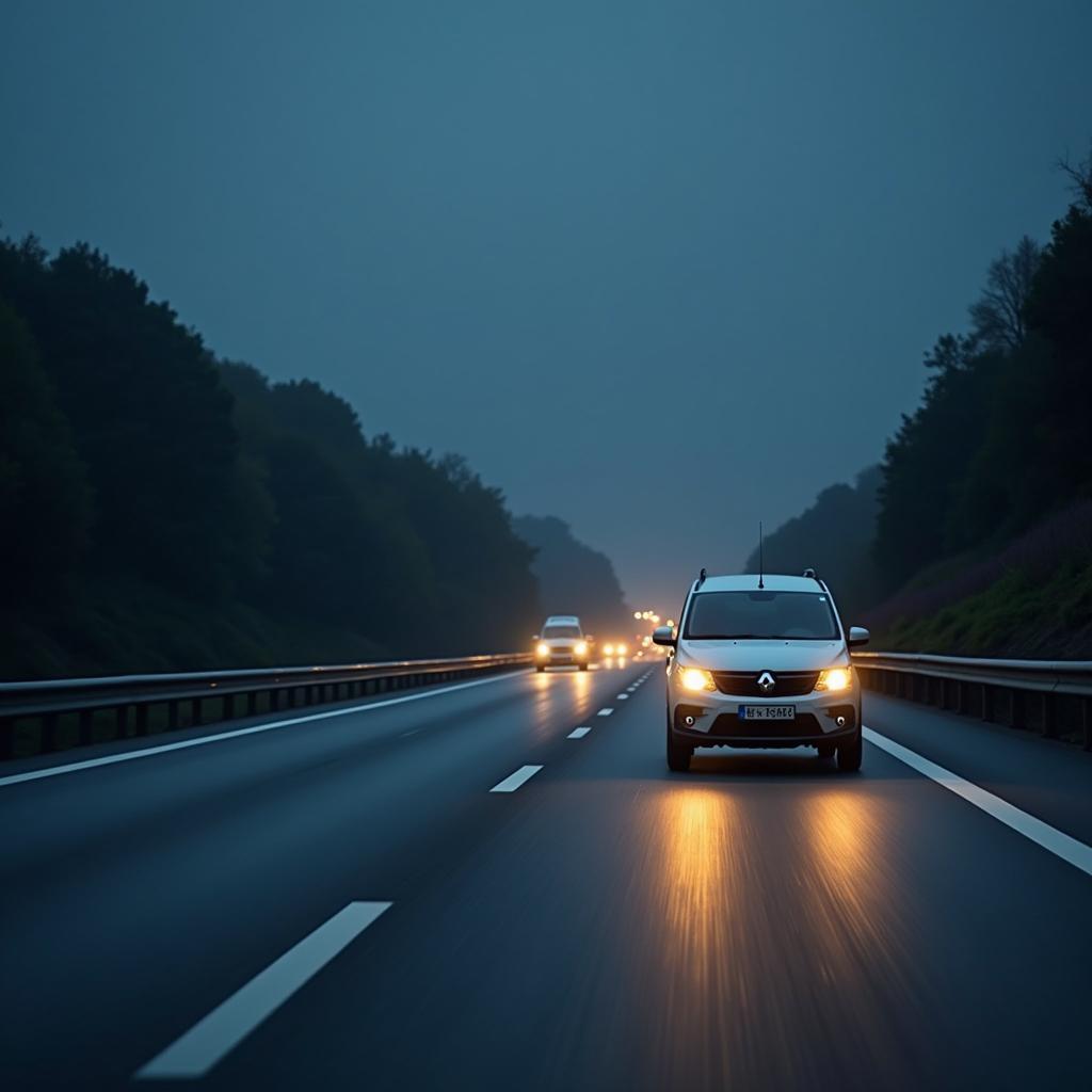 Lichtpflicht auf der italienischen Autobahn