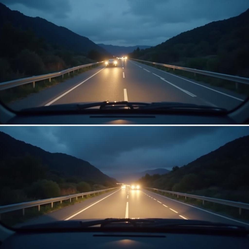 Improved visibility on Italian roads with headlights on