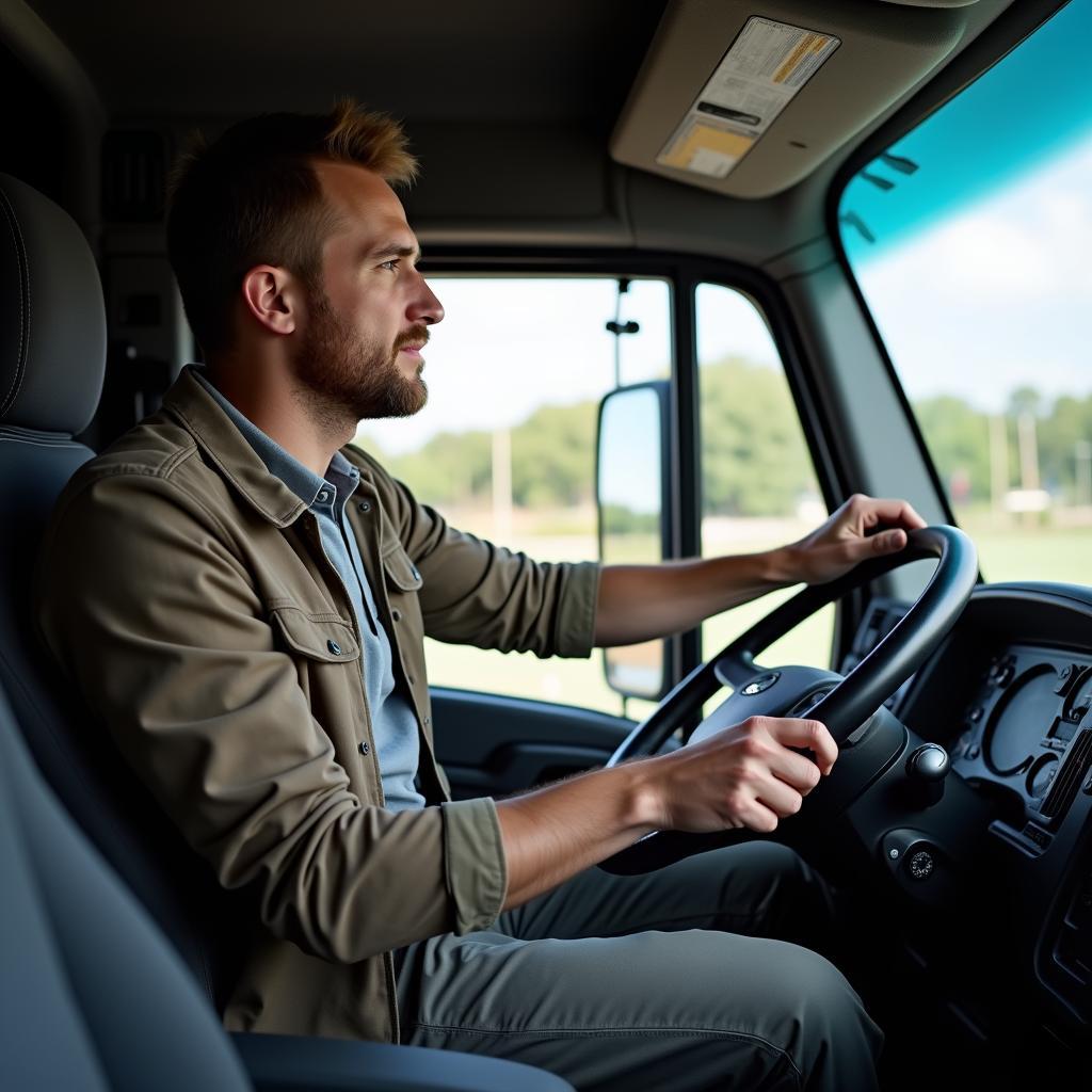 Praktische Übung für die LKW IHK Prüfung